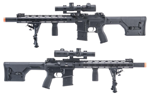 A&K Specialized M4 DMR Airsoft AEG Sniper Rifle with M-LOK Handguard