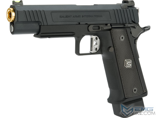 EMG / Salient Arms International 2011 DS 5.1 Full Auto Select Fire GBB Pistol - Black - CO2