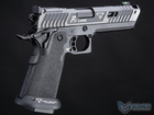 EMG TTI Licensed JW4 2011 Pit Viper Full Auto Select Fire Airsoft Training Pistol - All Black - Green Gas
