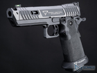 EMG TTI Licensed JW4 2011 Pit Viper Full Auto Select Fire Airsoft Training Pistol - All Black - Green Gas