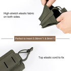 IDOGEAR LSR 9mm/M4 Laser Cut Double Magazine Pouch