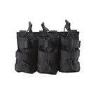 AR/AK 6 Magazine Open-Top Triple Stacker Mag Pouch