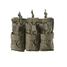 AR/AK 6 Magazine Open-Top Triple Stacker Mag Pouch