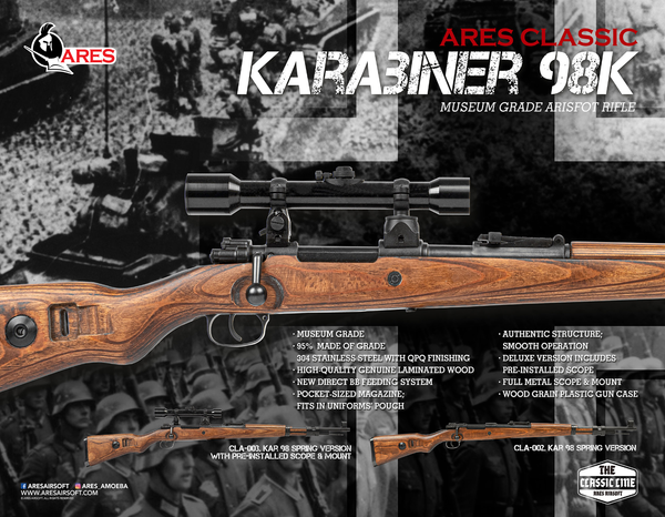 ARES Karabiner 98K - Steel
