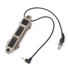 Wadsn Augmented Dual Function Tape Switch with Lock for SF and PEQ Style Lights - 3.5mm
