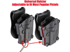 Cytac Universal Mega-Fit Defender Tactical Holsters