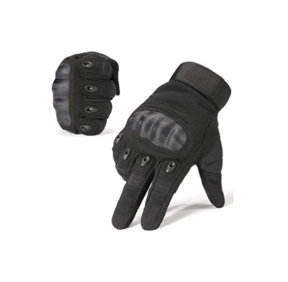 NQ Hardshell Knuckle with Touch-Sensitive Finger Glove