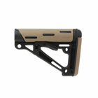 Hogue AR-15/M-16 Crosse pliable surmoulée pour tube tampon Mil-Spec