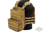 Gilet porte-plaques adaptatif Matrix avec panneau et pack d'assaut QD