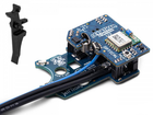 JeffTron Leviathan Airsoft Drop-In Programmable MOSFET Module - V2 Optical - Black Speed Trigger / Wired to Stock