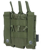 Pochette tactique MOLLE Triple SMG pour magazines TMC