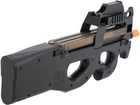 Boîte de vitesses en métal pleine grandeur sous licence FN Herstal P90 Airsoft AEG avec point rouge intégré