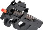 Boîte de vitesses en métal pleine grandeur sous licence FN Herstal P90 Airsoft AEG avec point rouge intégré