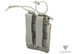 Phantom Gear Pochette pour chargeur double pistolet ouverte sur le dessus avec boucle sur le devant – Vert Ranger