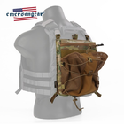 Emerson Gear BASILISK Plate Carrier Helmet Bungee Back Panel