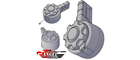 Angel Custom Scorpion EVO 1500 Round Firestorm Airsoft AEG Tambour Flashmag