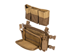 WoSport Tactique Multifonctionnel Chest Rig - Tan
