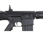 Fusil A&K Full Metal SR-25 Airsoft AEG avec crosse tronquée