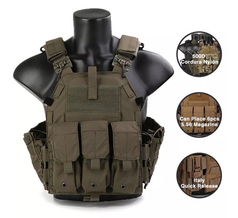 Emerson Gear Quick Release 094K Style Tactical Plate Carrier