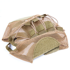 Krousis Ballistic Style Helmet Cover - Dark Earth