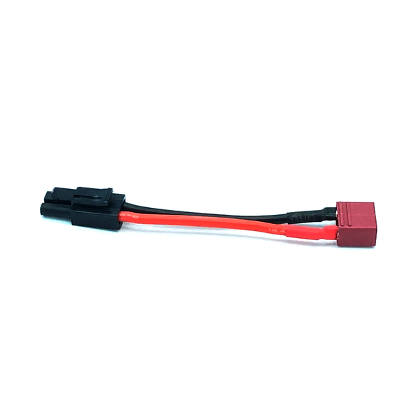 Mini-Tamiya Female To Male T-Plug (Deans) Adapter – For Airsoft, RC Car Battery Connections