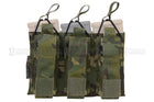 Pochette triple chargeur ouverte sur le dessus pour pistolet Emerson Gear 5,56 mm