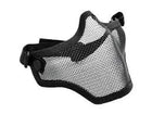 Bravo Strike Half-Face Mesh - Black - Niagara Quartermaster