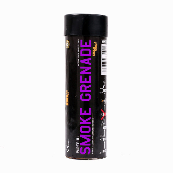 Enola Gaye Pull-Ring Smoke Grenade - Purple - Niagara Quartermaster