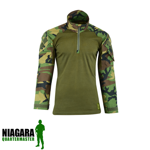 Shadow Strategic Hybrid Tactical Shirt - Woodland