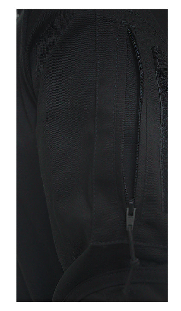 Rothco 1/4 Zip Tactical Combat Shirt - Black