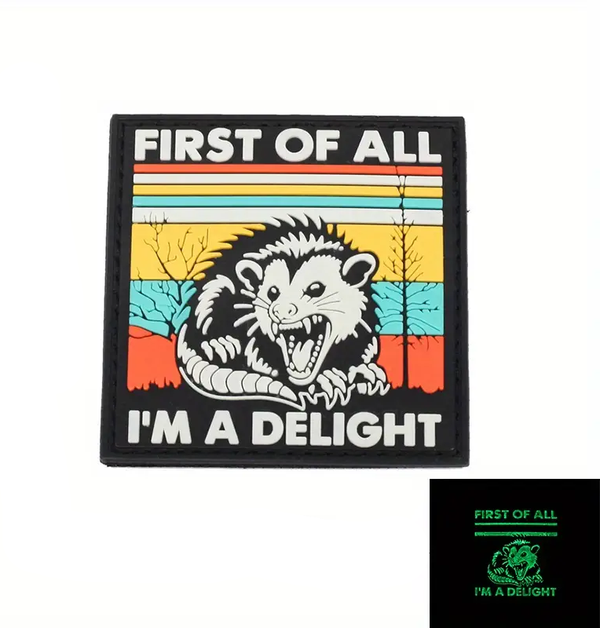 Patch PVC G-Force Big Black Sheep - Noir