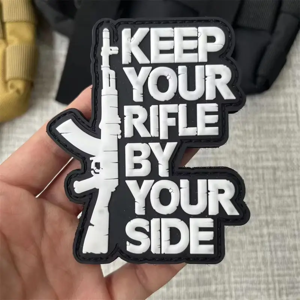 ACM Keep Your Rifle By Your Side PVC Patch
