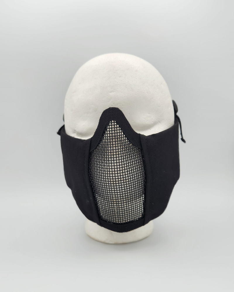 Krousis Carbon Steel Half Mask with Upgraded Ear Protection