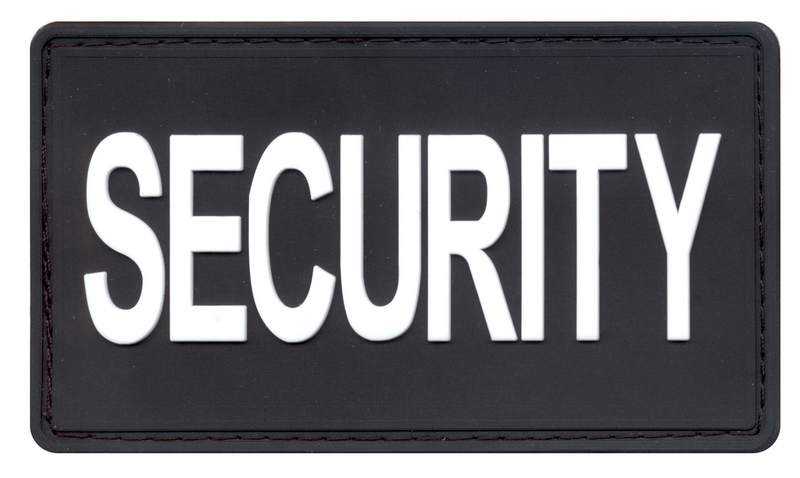 Rothco PVC Security Patch with Hook Back