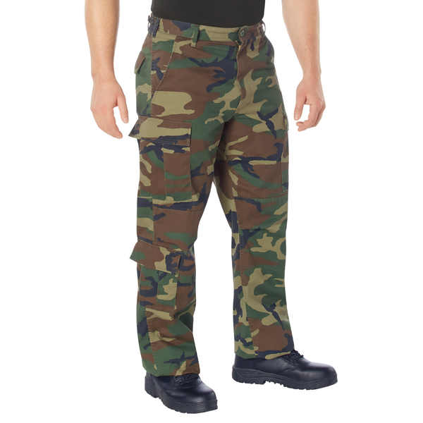 Rothco Vintage Paratrooper Cargo Fatigue Pants - Woodland