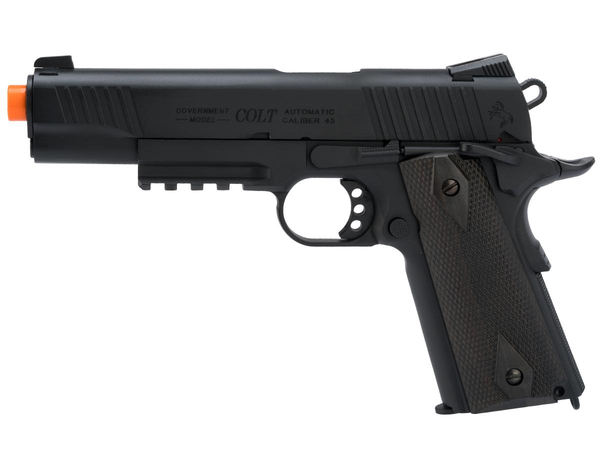 KWC Colt Licensed 1911 Tactical Full Metal CO2 Airsoft Gas Blowback Pistol