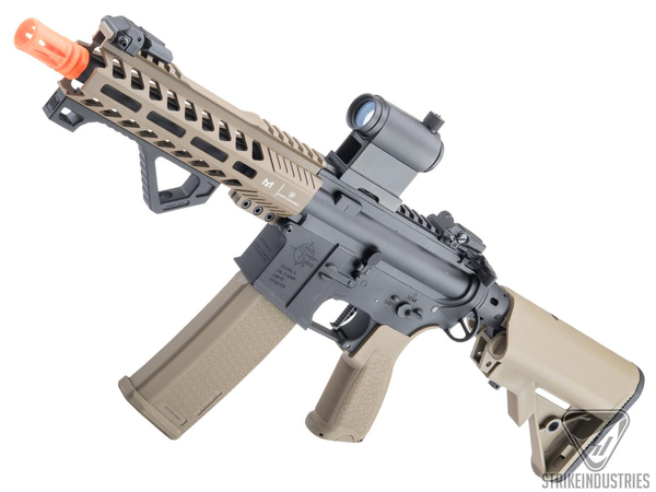 Specna Arms Rock River Arms Lic. EDGE 2.0 Series M4 8" STRIKE M-lok AEG - Demi-Tan