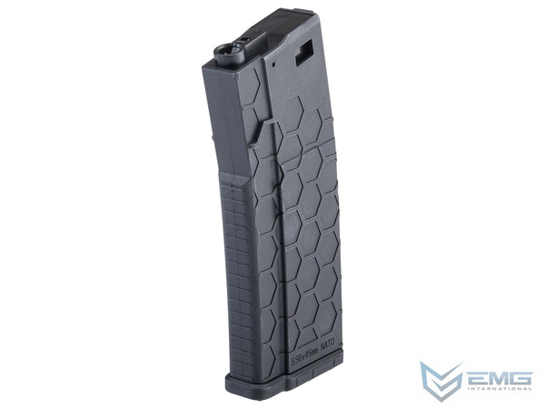 EMG Hexmag Licensed Polymer Mid-Cap Magazine for M4 Series AEGs - 230rd