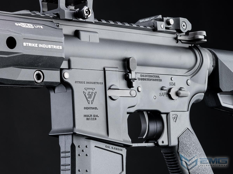 EMG Custom Built Strike Industries Licensed "Sentinel" M4 AEG Rifle with GRIDLOK® LITE Handguard