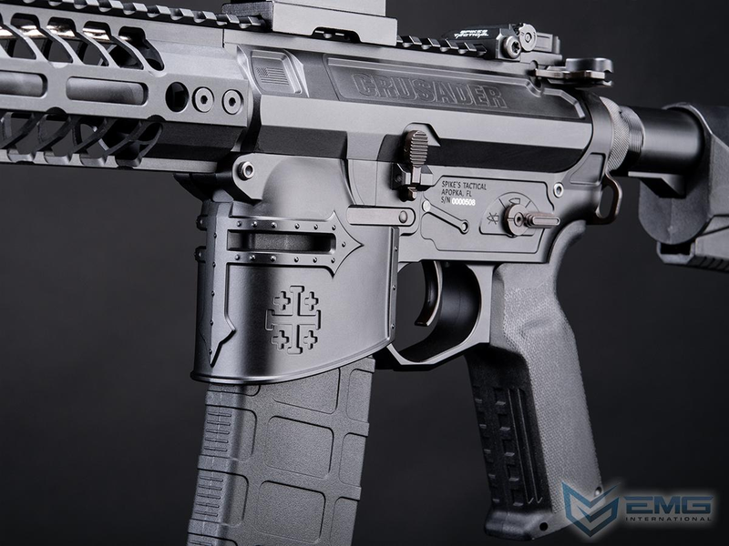 EMG Spike's Tactical Licensed Rare Breed "Crusader" M4 SBR 10" AEG Rifle