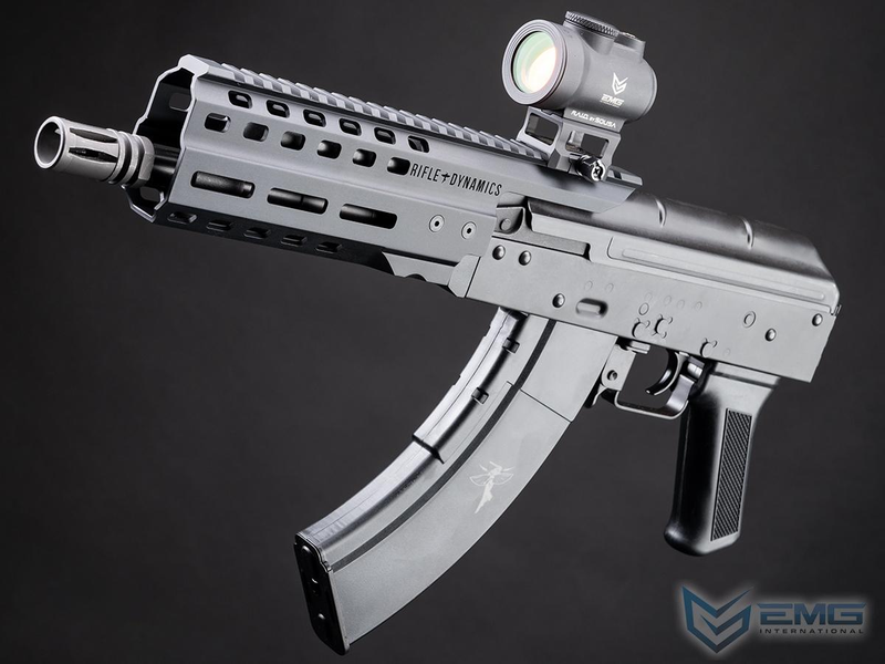 EMG Rifle Dynamics Licensed Quickhatch AK PDW Airsoft AEG by LCT