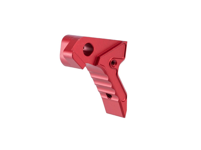 CowCow Technology CNC Aluminum Adjustable Trigger for Action Army AAP-01 Gas Pistols - Red