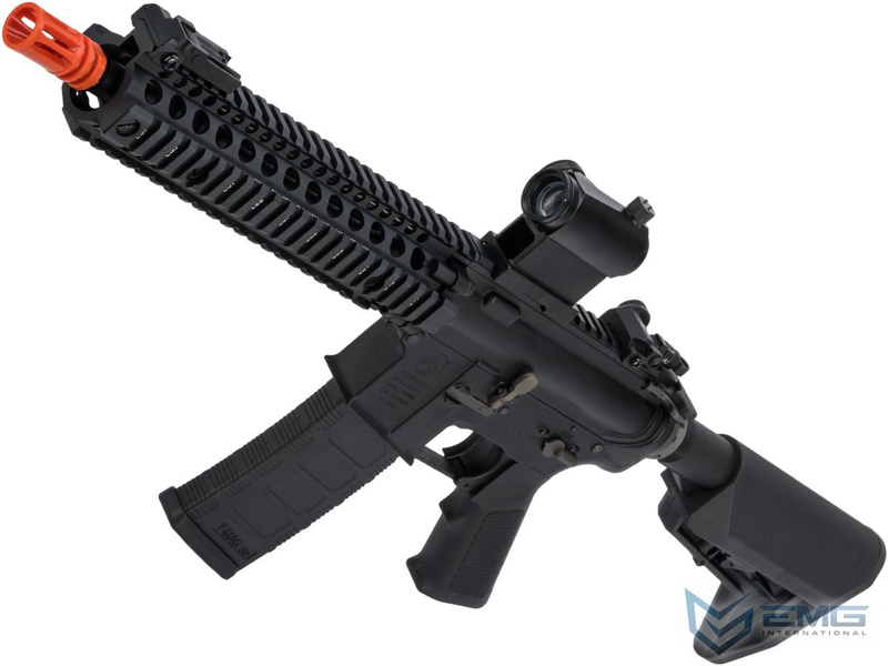 EMG Custom Built Colt Lic. M4 SOPMOD Block 2 AEG with Daniel Defense 9.5" Rail System - Black