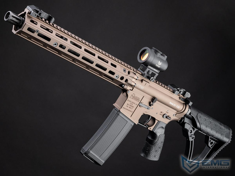 EMG Daniel Defense Lic. DDM4A1 RIII AEG with CYMA Platinum Gearbox Flat Dark Earth