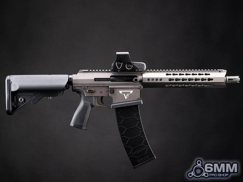 6mmProShop Taran Tactical Innovations/Genesis Arms Lic. "Dracarys" Gen.12 AEG - Disruptive Grey