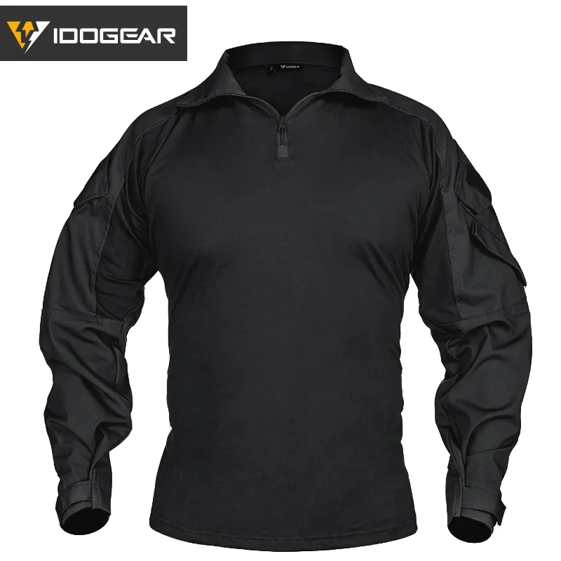 IdoGear G3 Tactical Airsoft Hybrid Shirt with Elbow Pads