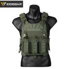 IDOGEAR LSR Tactical Laser Cut Plate Carrier with Mag Pouch