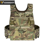 IDOGEAR 3.0 Lightweight Quick Release Plate Carrier with Elastic Cummerbund