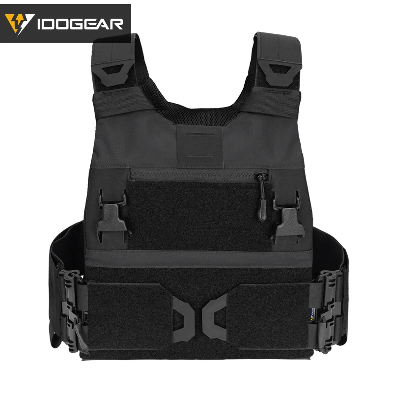 IDOGEAR 3.0 Lightweight Quick Release Plate Carrier with Elastic Cummerbund
