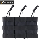 IDOGEAR M4 Triple Open-Top Mag Pouch
